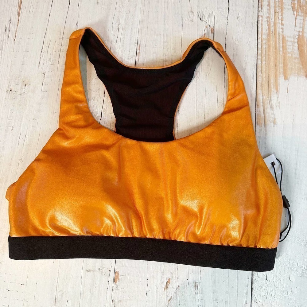Koral Tax Infinity Sports Bra Size Small Harvest Orange